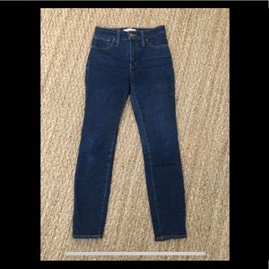 Madewell 10” high rise curvy jeans Lucille wash